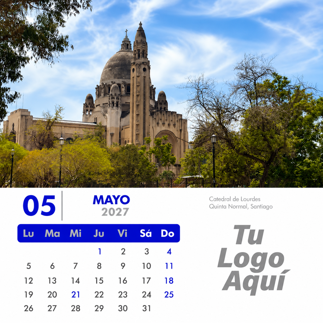 Calendario 2027 Personalizado 6