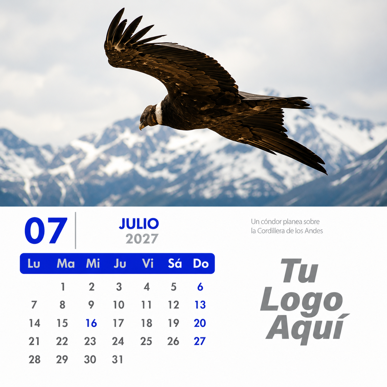 Calendario 2027 Personalizado 8