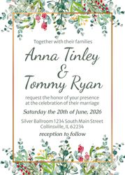 Invites - Eucalyptus Flower