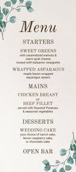 Menu - Eucalyptus