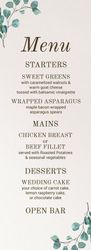 Menu - Eucalyptus