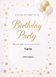 Birthday Gold