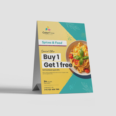Table Tent Card