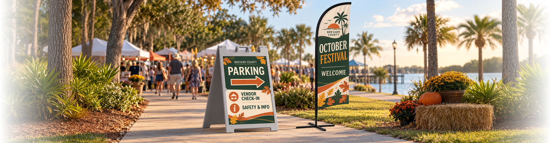 Maintaining Consistent Event Branding Across All Festival Signage