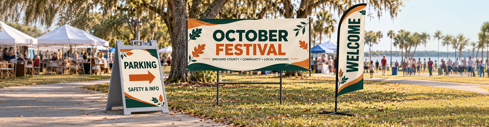 October Festival Season Signage: Complete Guide for Brevard County Event Organizers