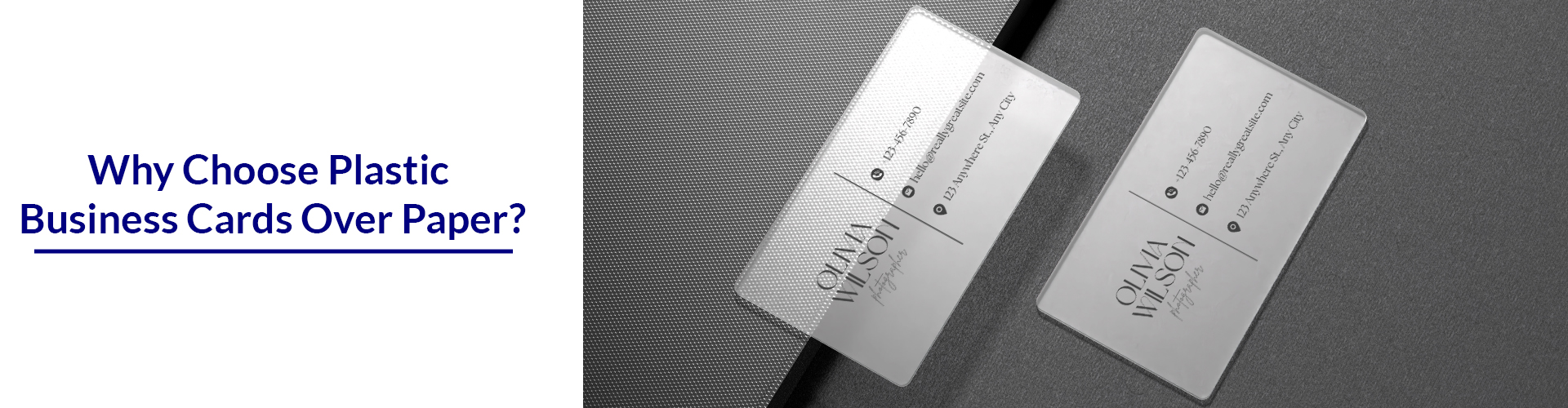 Why Choose Plastic Business Cards Over Paper?