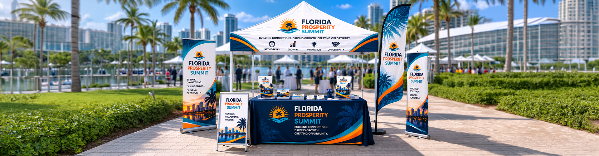 Why Florida Businesses Invest in Professional Trade Show Printing