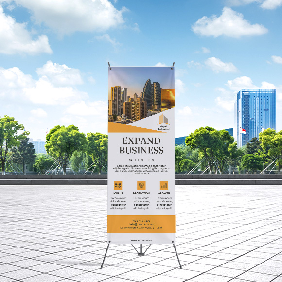 X-Style Collapsible Banner Stands