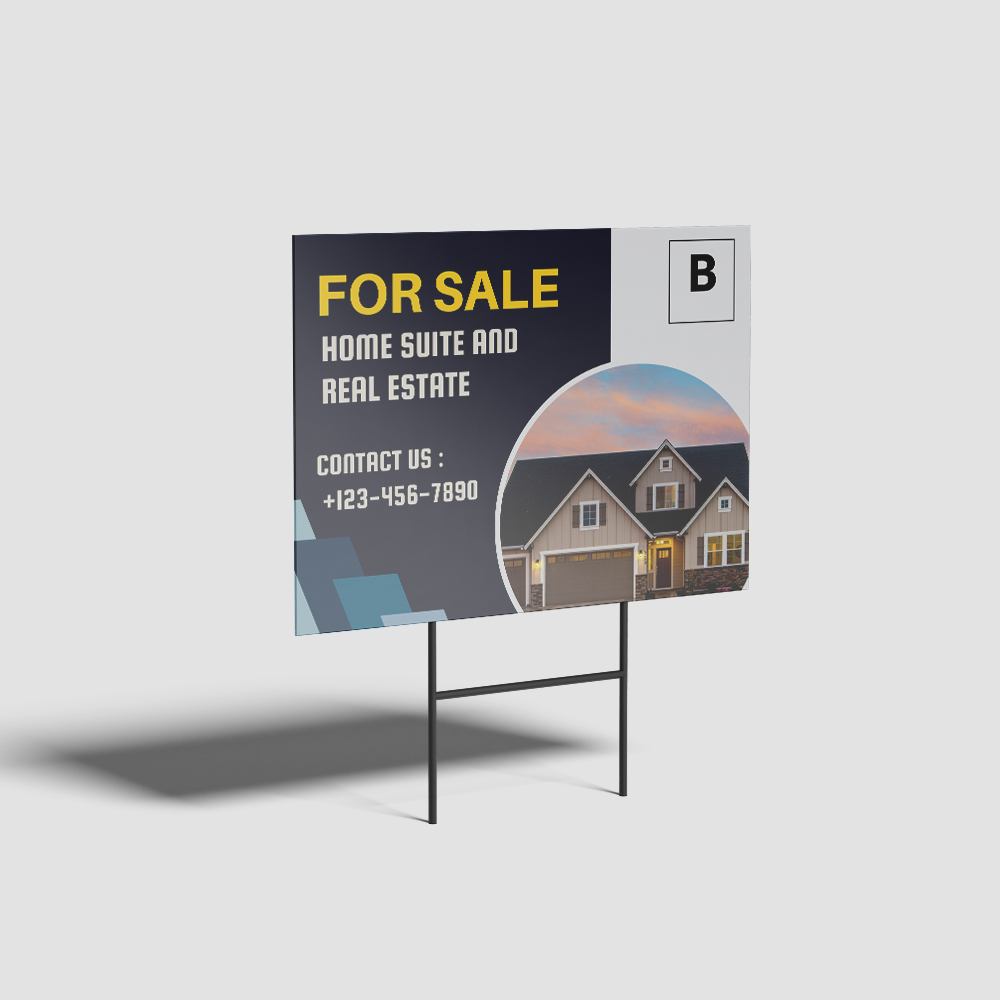 4mm Coroplast Signs | Yard Sign