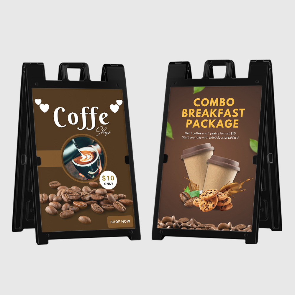 Grab Attention on the Street with Custom Sidewalk Signs