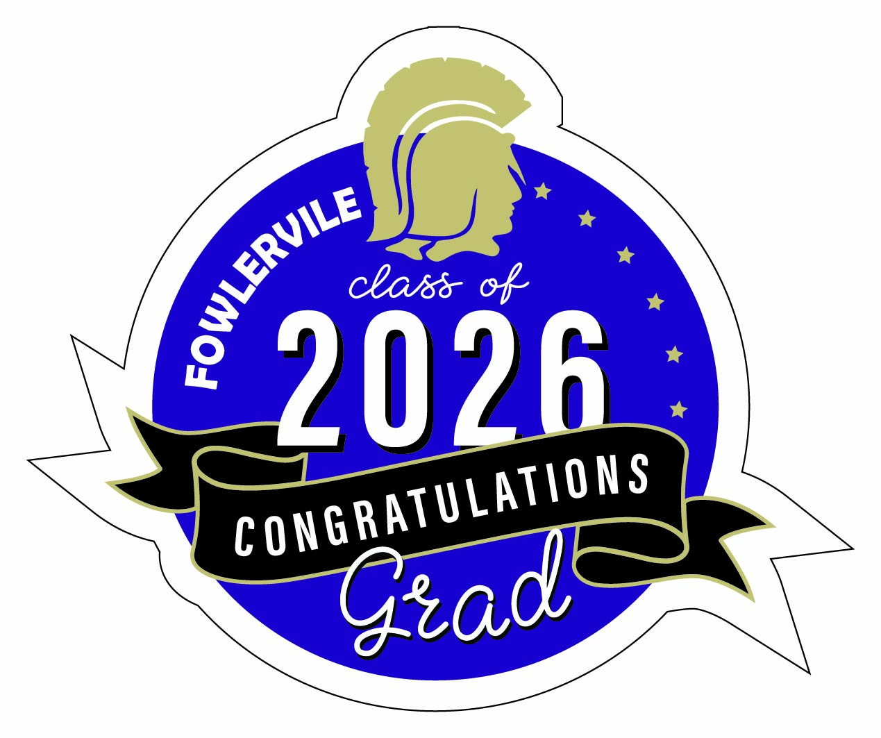 Fowlerville Senior Decals