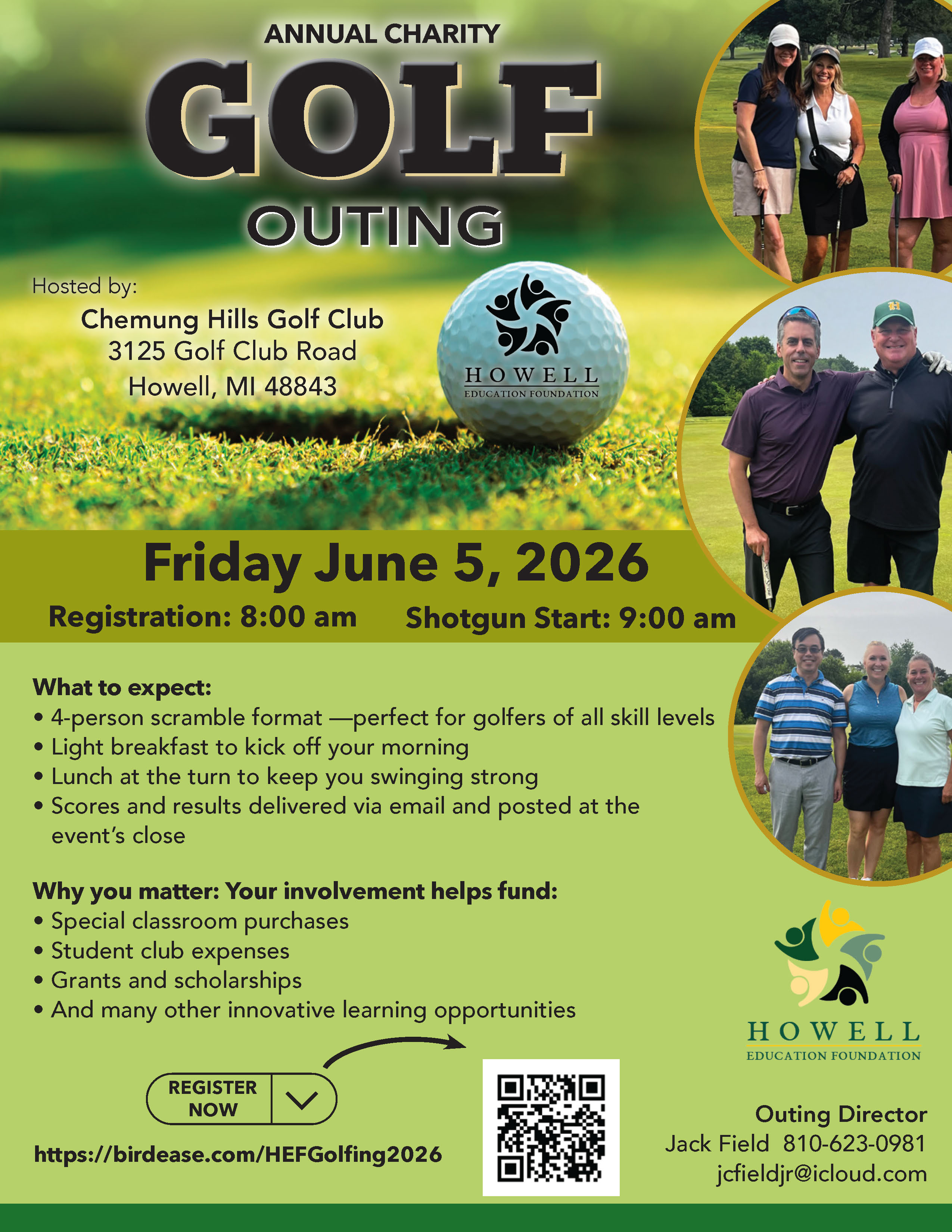 Golf Outing Flyer