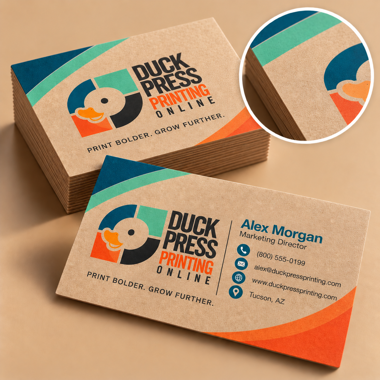 Brown Kraft Business Cards