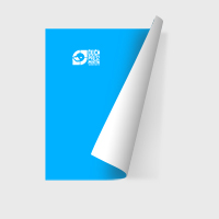 Full Color Front, Blank Back