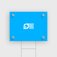 Grommet on each corner