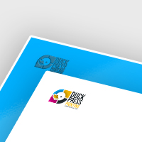 UV front only, Aqueous Back