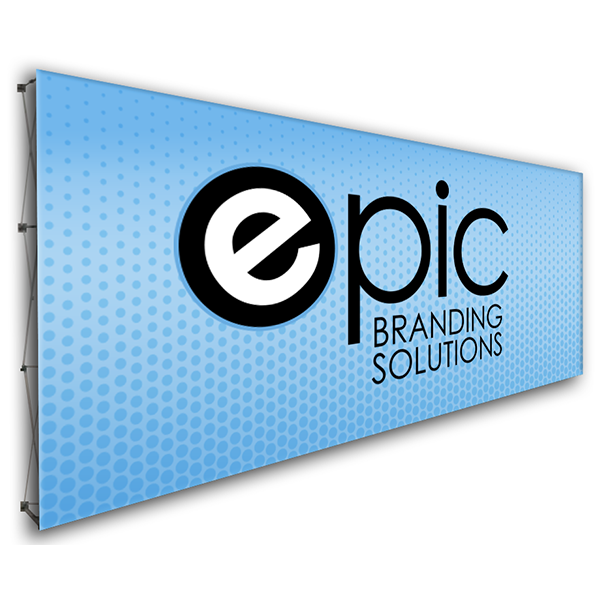 20 ft. Straight Fabric Pop Up