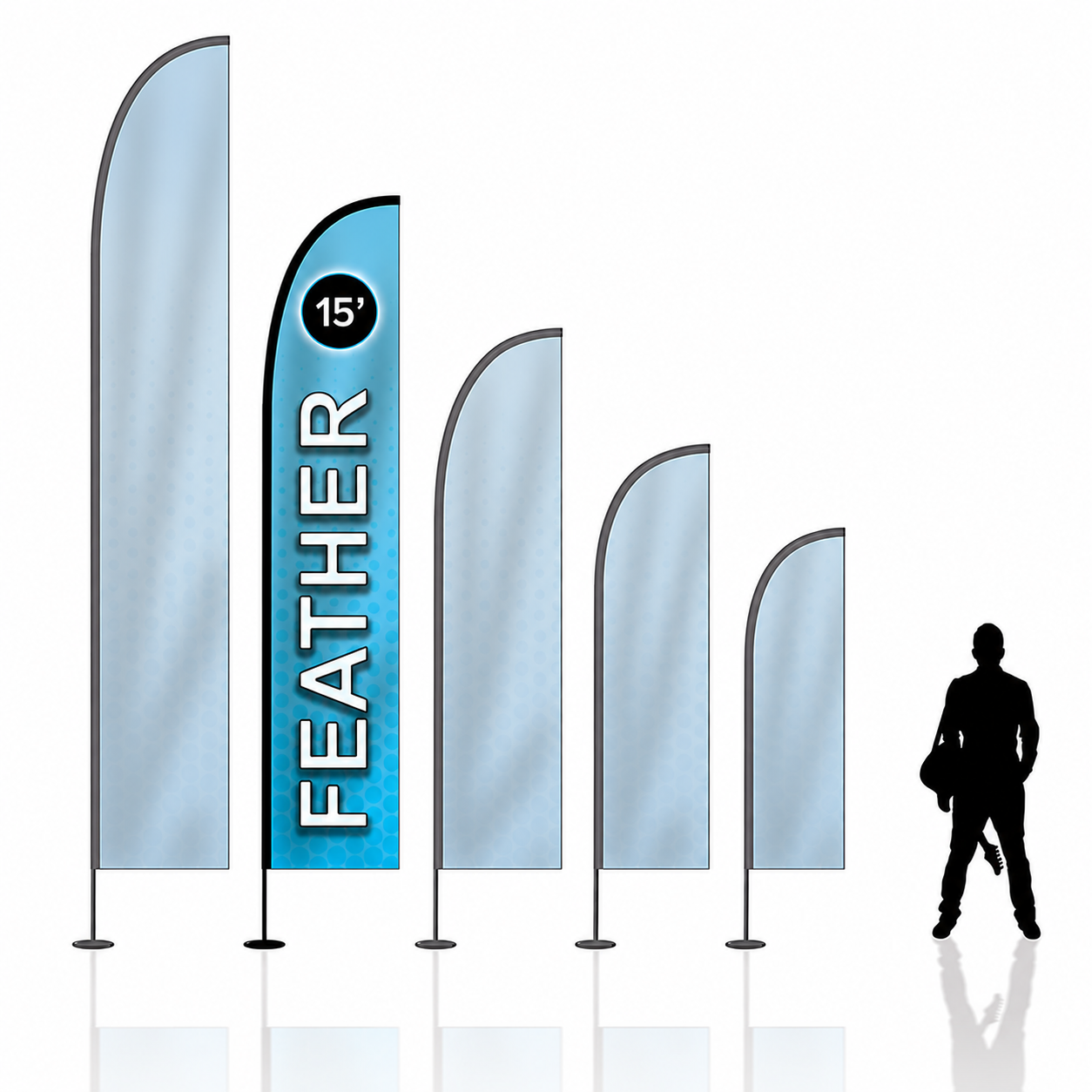 15' Feather Flag