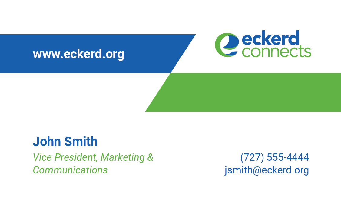 Eckerd Business Cards Without Address