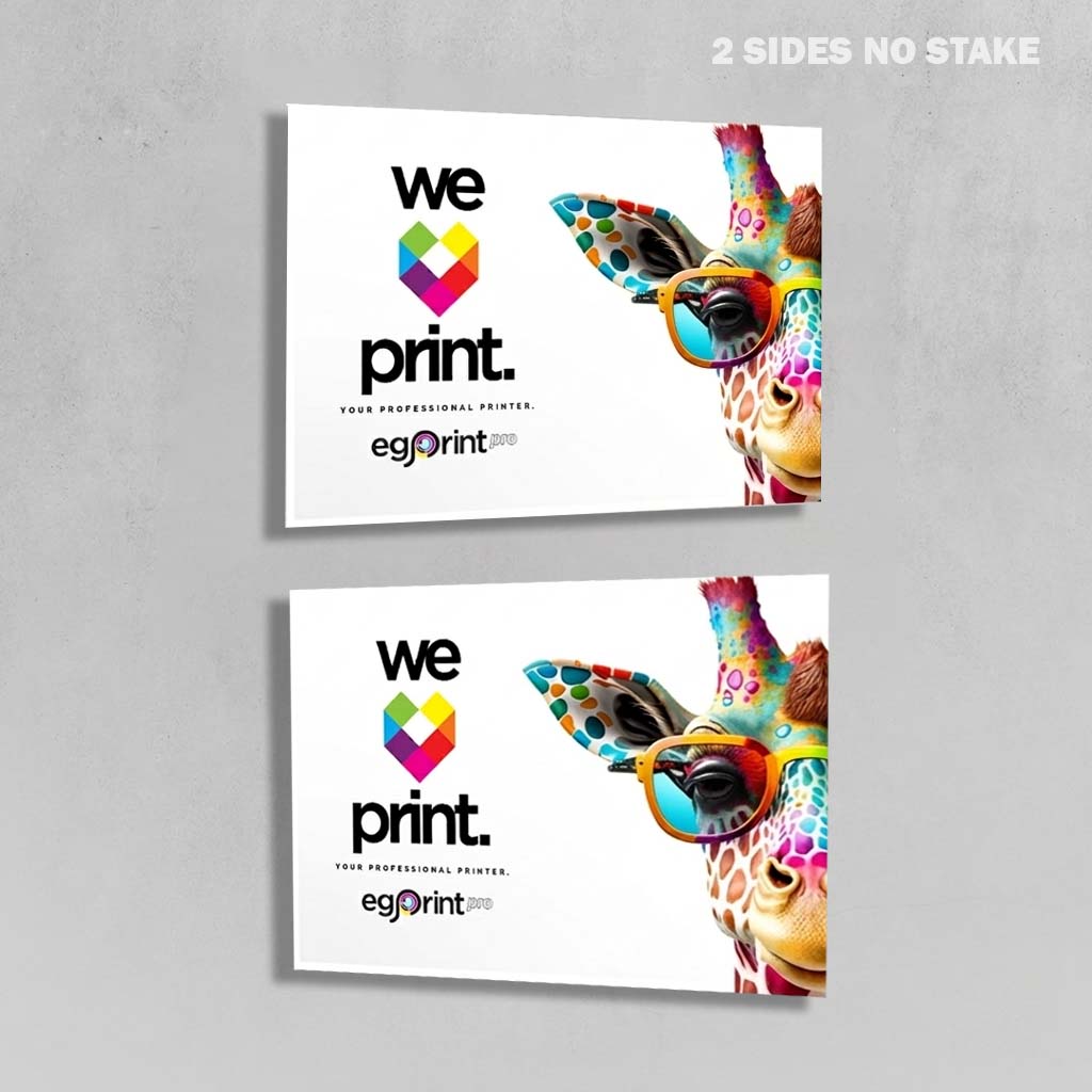 Pancartas para letreros de jardín 4