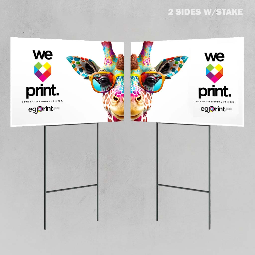 Pancartas para letreros de jardín 8