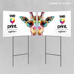 Pancartas para letreros de jardín 8