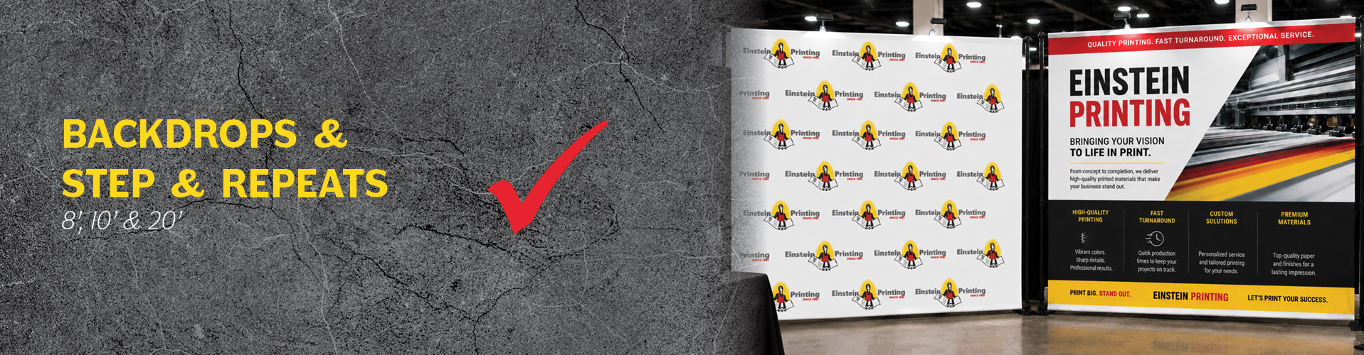 Backdrops Banners