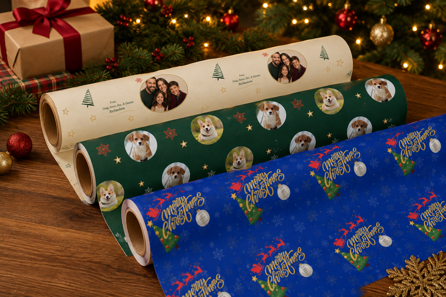 Custom Wrapping Paper