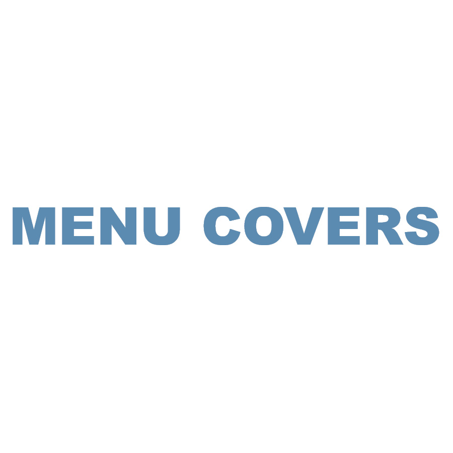 Clear Menu Covers