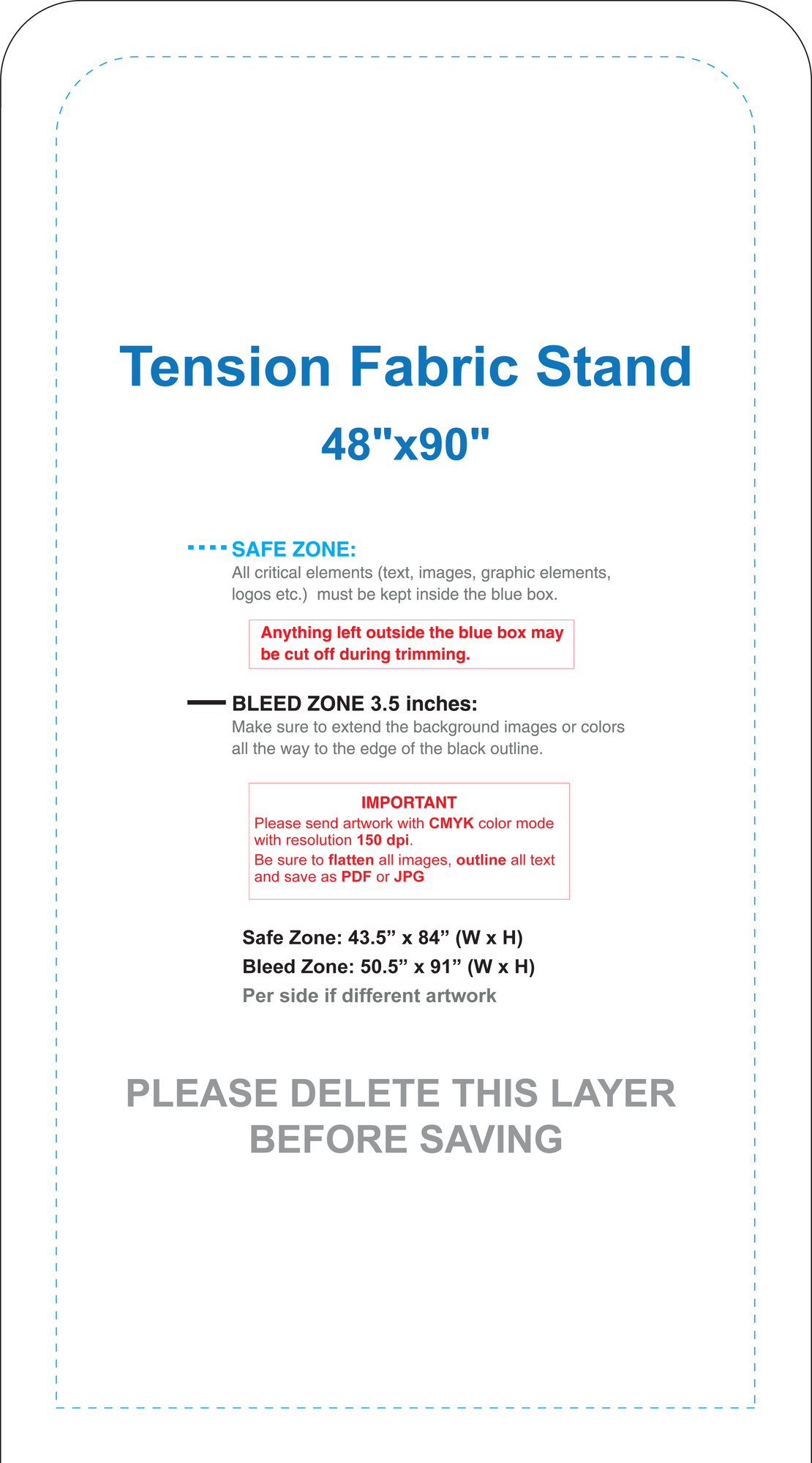 48" Template