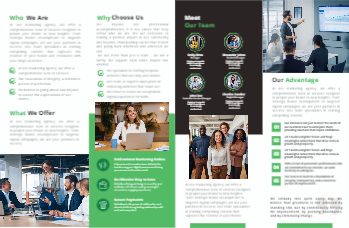 Business Brochure Back