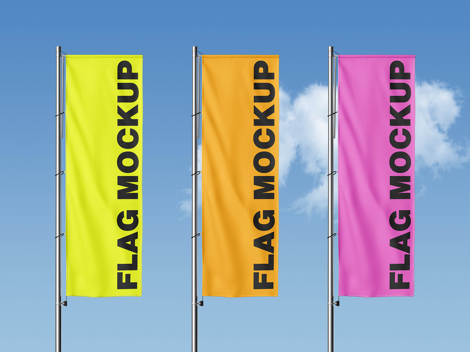 Rectangle Flag Elm Print