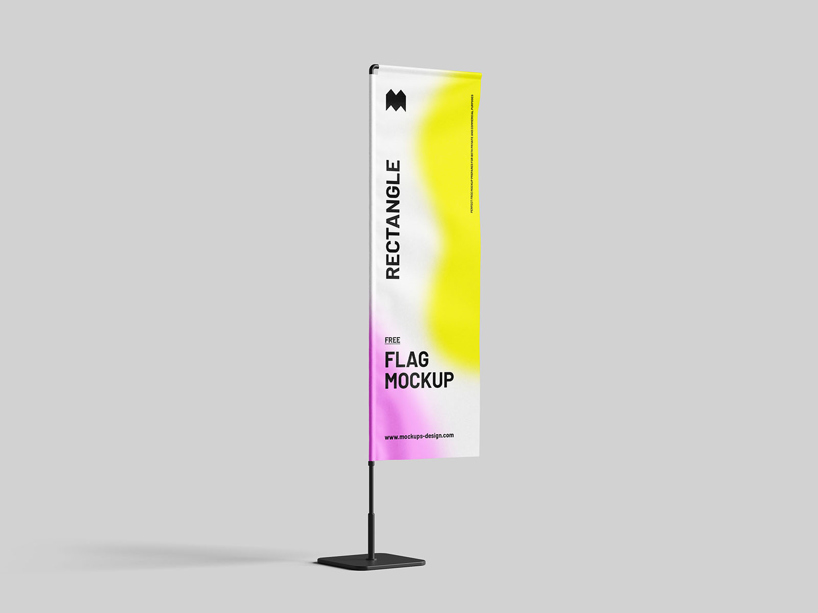 Rectangle Flag Elm Print