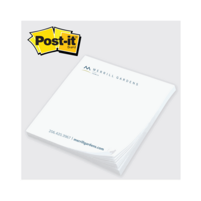 Post It Note Pads (3" x 3"), pads of 50ea 7020-2200