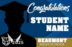 Beaumont Graduation Student - 2FTX3FT
