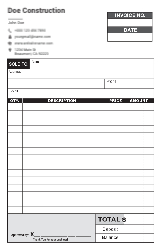 Invoice Receipt - Basic
