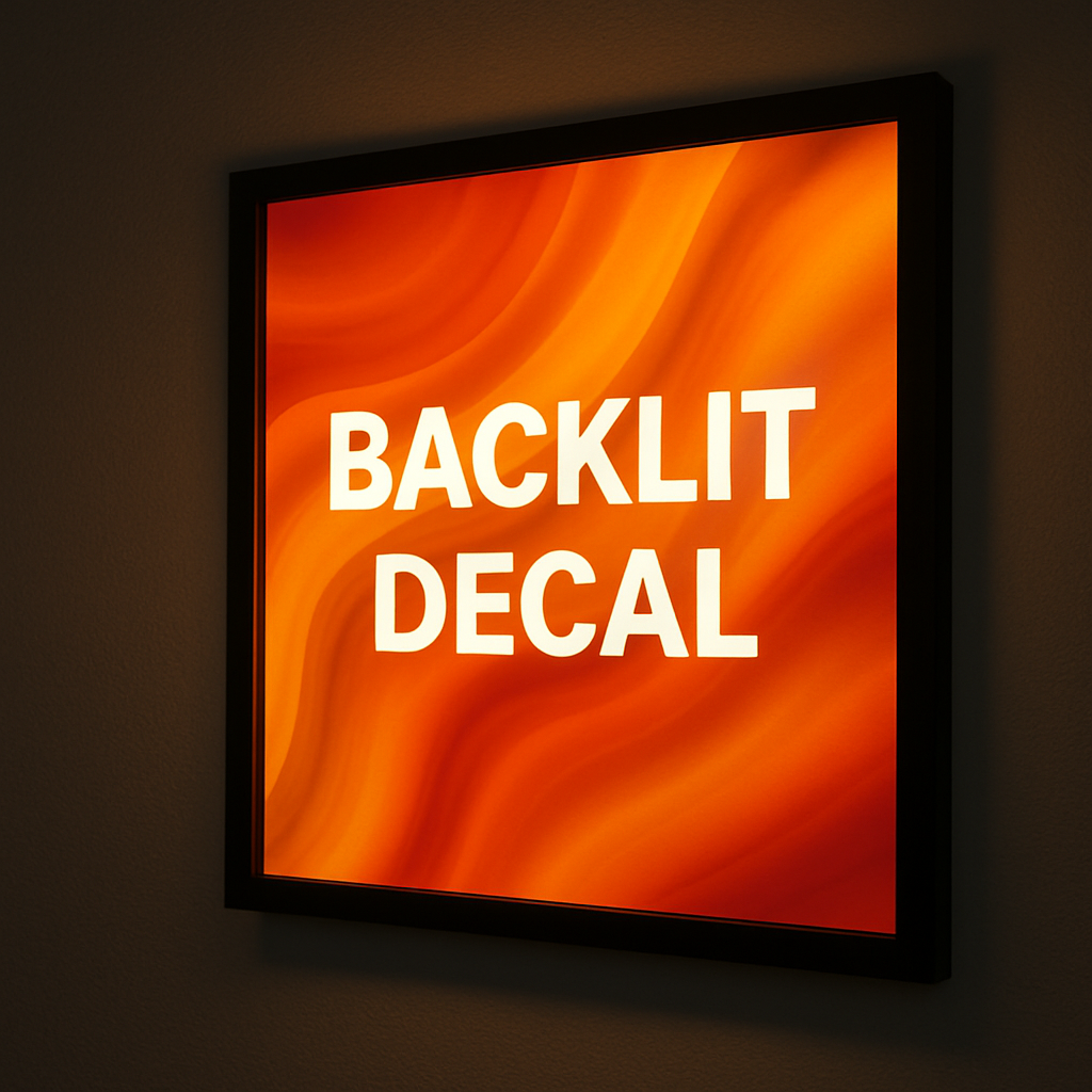 Backlit Decals