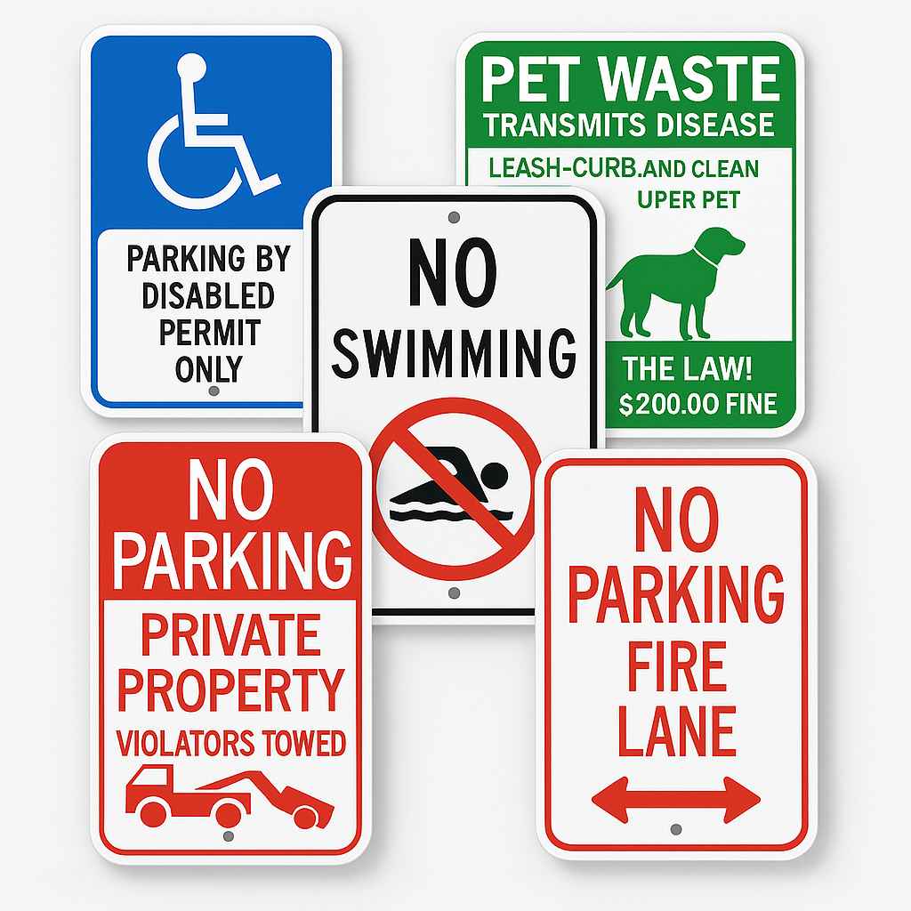 Aluminum Signs