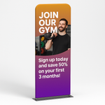 Tension Fabric Stands 1