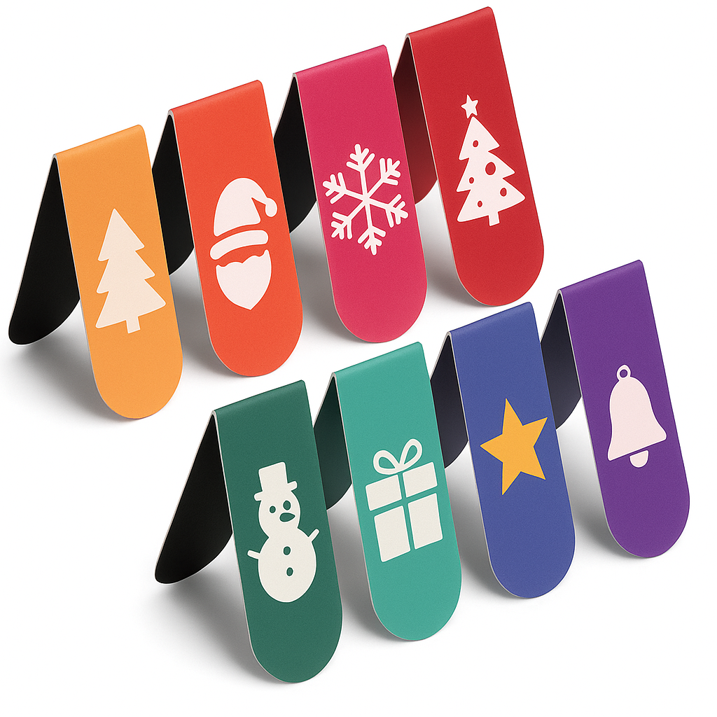 Custom Valentine's Day bookmarks template for seasonal printing and gifts.