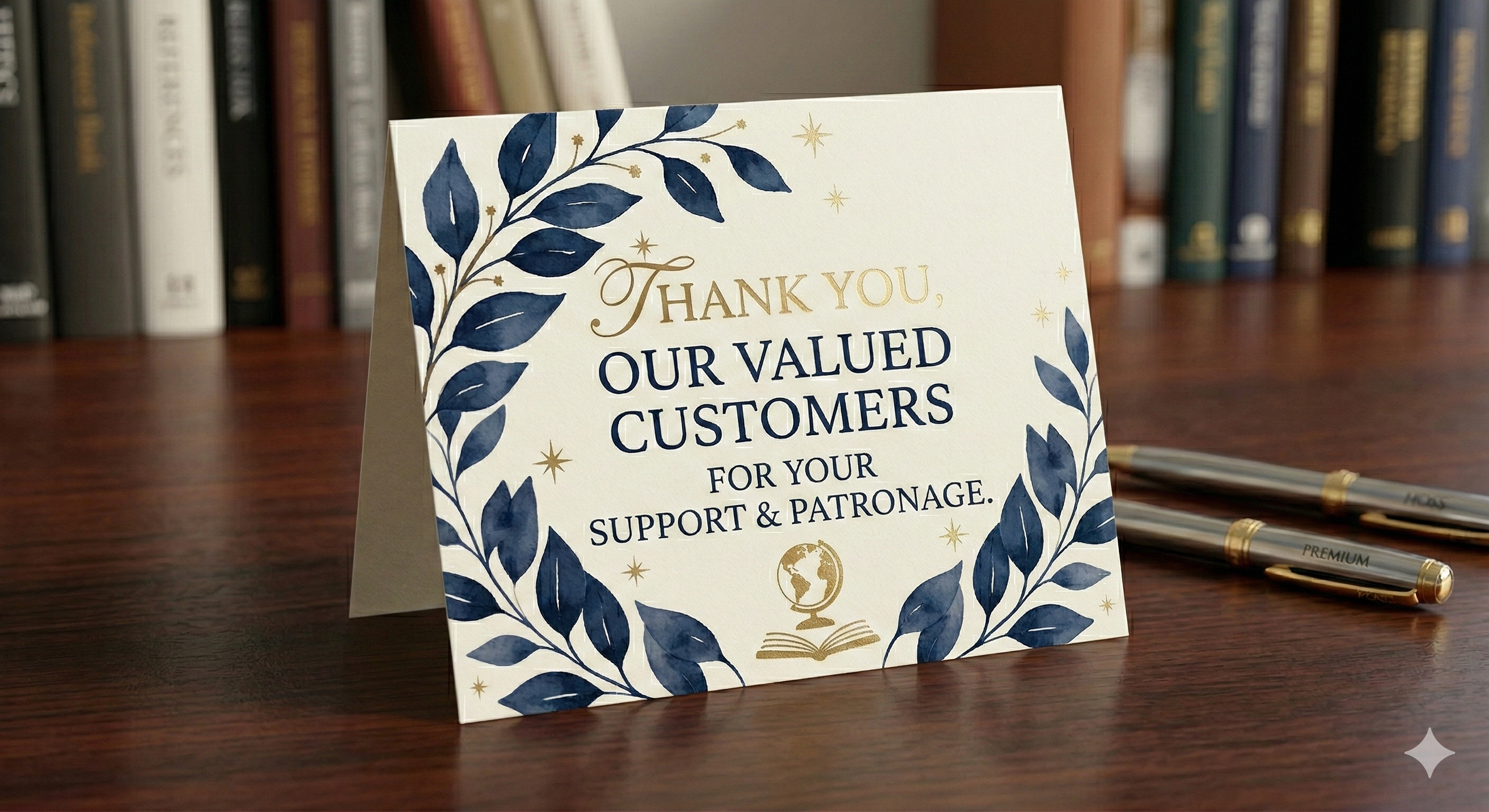 Thank You Cards - For Customers