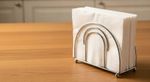 3-Ply White Beverage Napkin 4