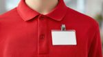 Value Reusable Name Badge: 3-1/32" X 1-1/32" 4