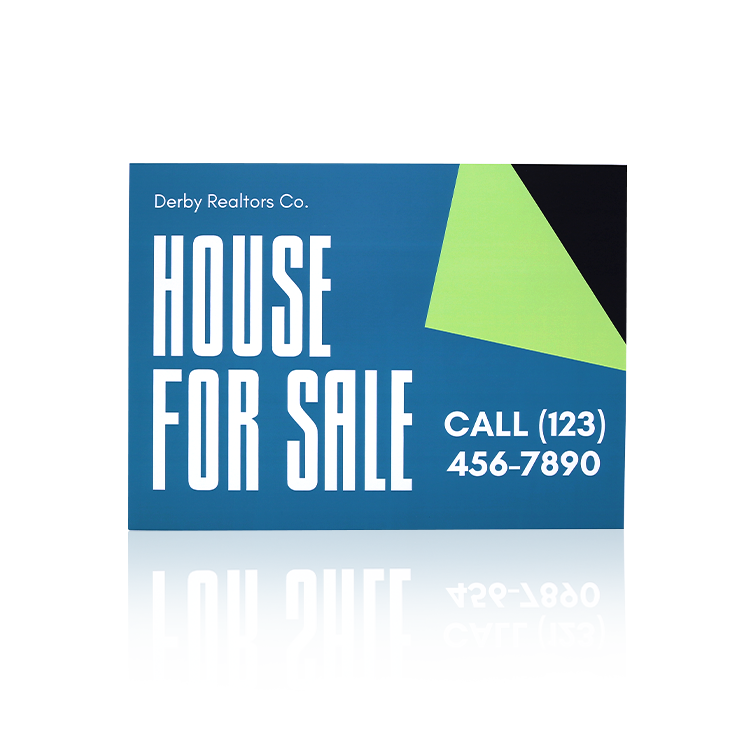 Custom Paperboard Signs 1