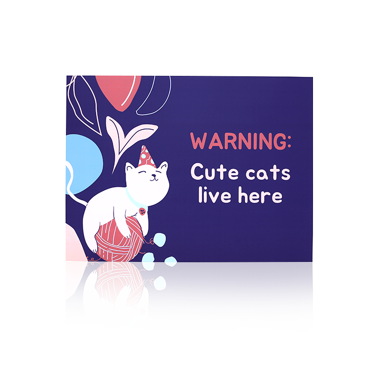 Custom Paperboard Signs 3