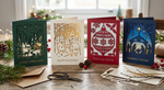 Laser Cut Holiday Cards 5