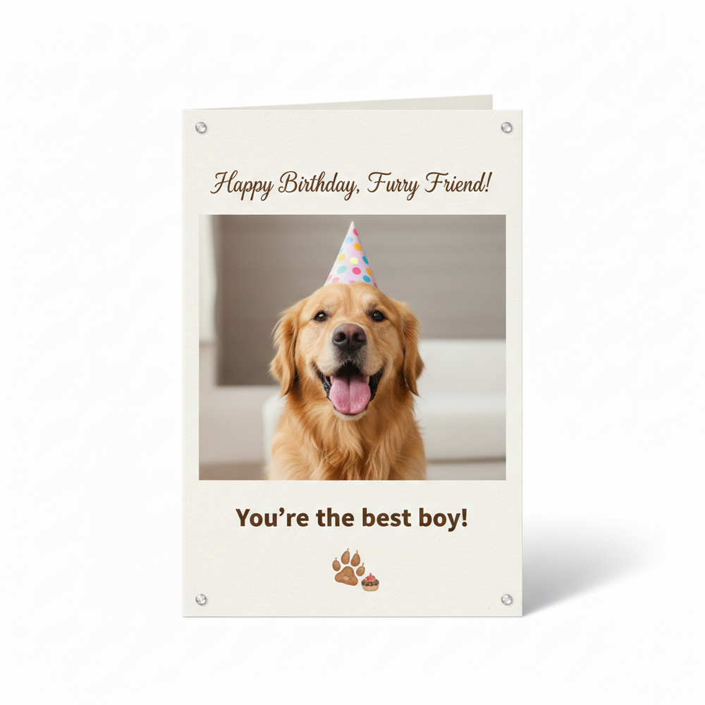 Happy Birthday Cards - Dog 2