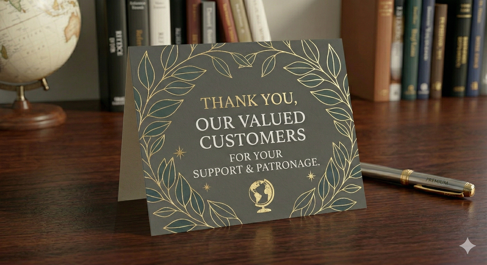Thank You Cards - For Customers 2