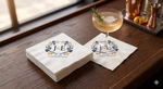 3-Ply White Beverage Napkin 5