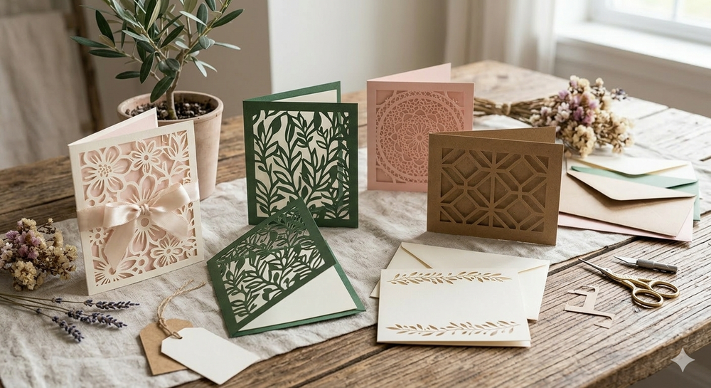 Laser Cut Greeting Cards 4
